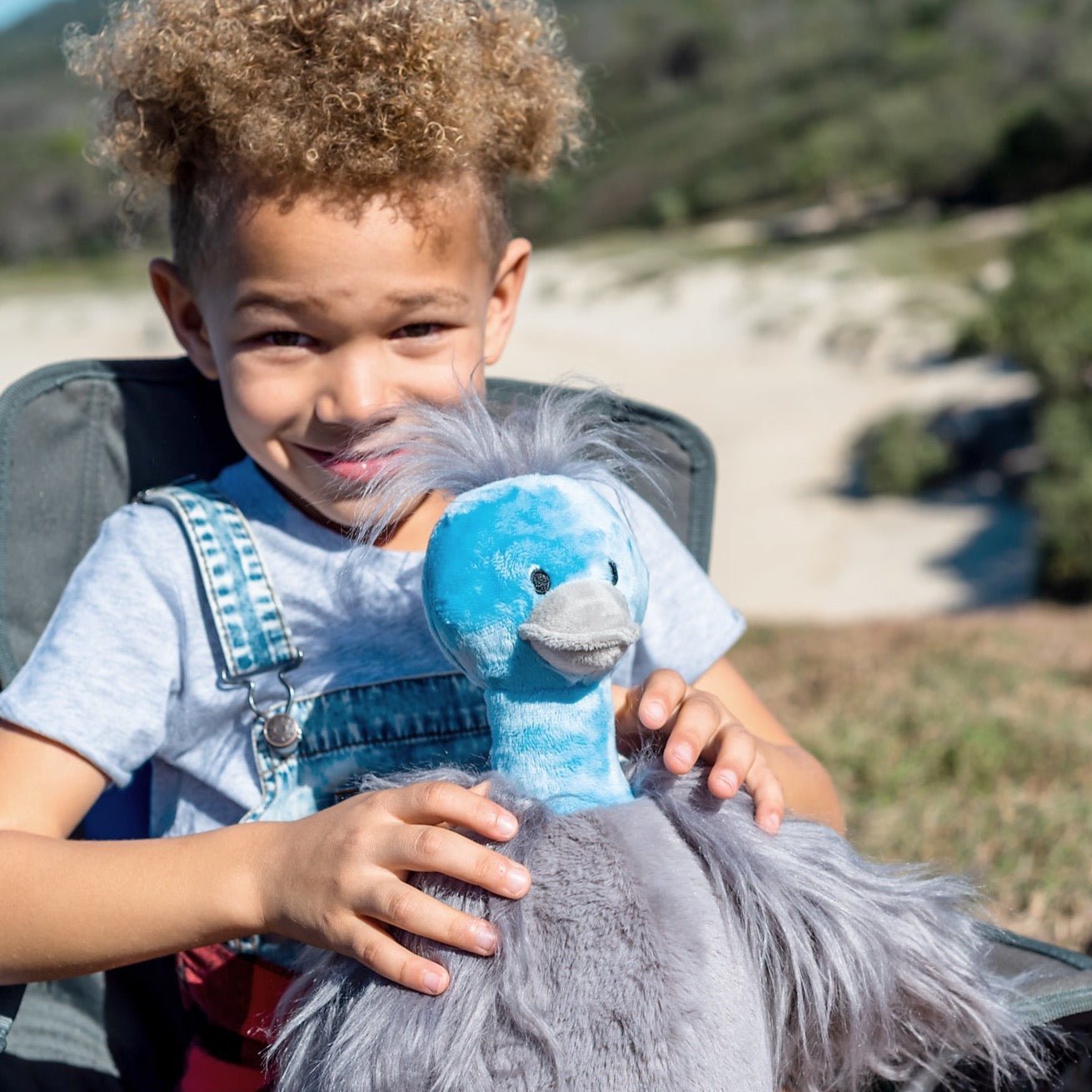 Emmy Emu (Vegan Angora) Soft Toy 17"/43cm - Image 7