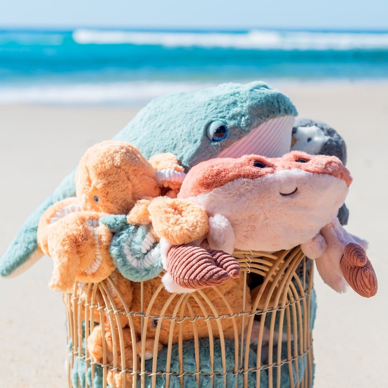 Kenzo Crab (Vegan Angora) Soft Toy 15"/38cm - Image 4