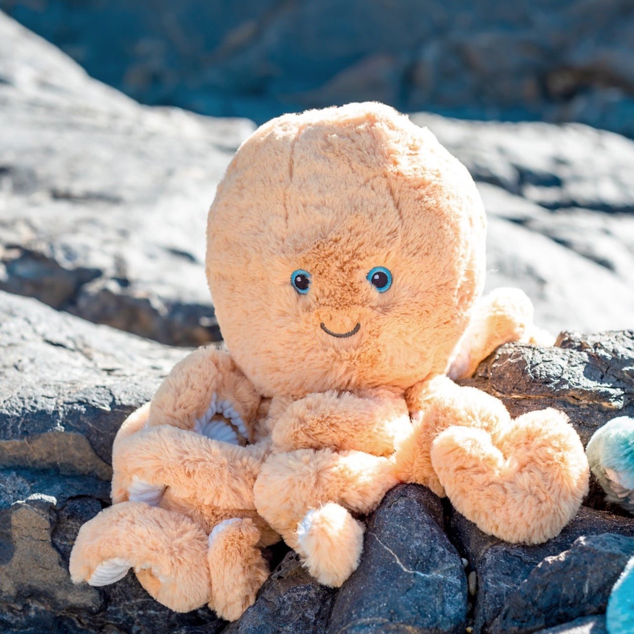 Ollie Octopus Gold Soft Toy 15"/38cm - Image 7