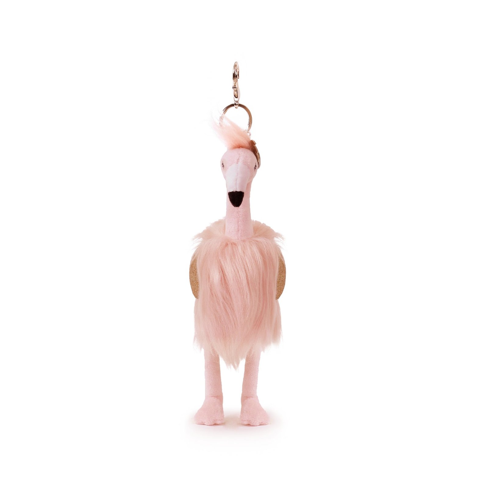 Gloria Flamingo Bag Charm (Vegan Angora) 7"/ 18 cm - Image 2